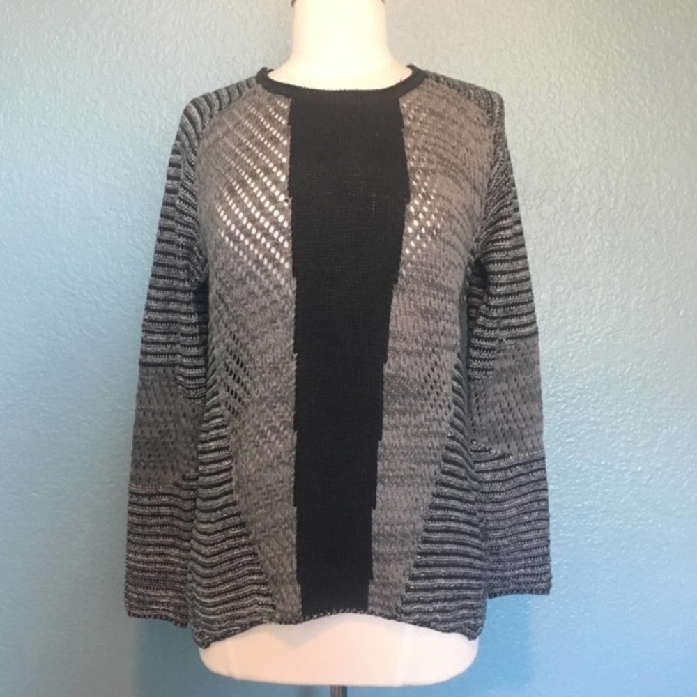 Devoted Knit Color-Blocked Sweater